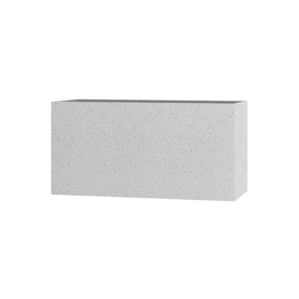 Кашпо CONCRETIKA DIVIDER EGG WHITE 100x40x50
