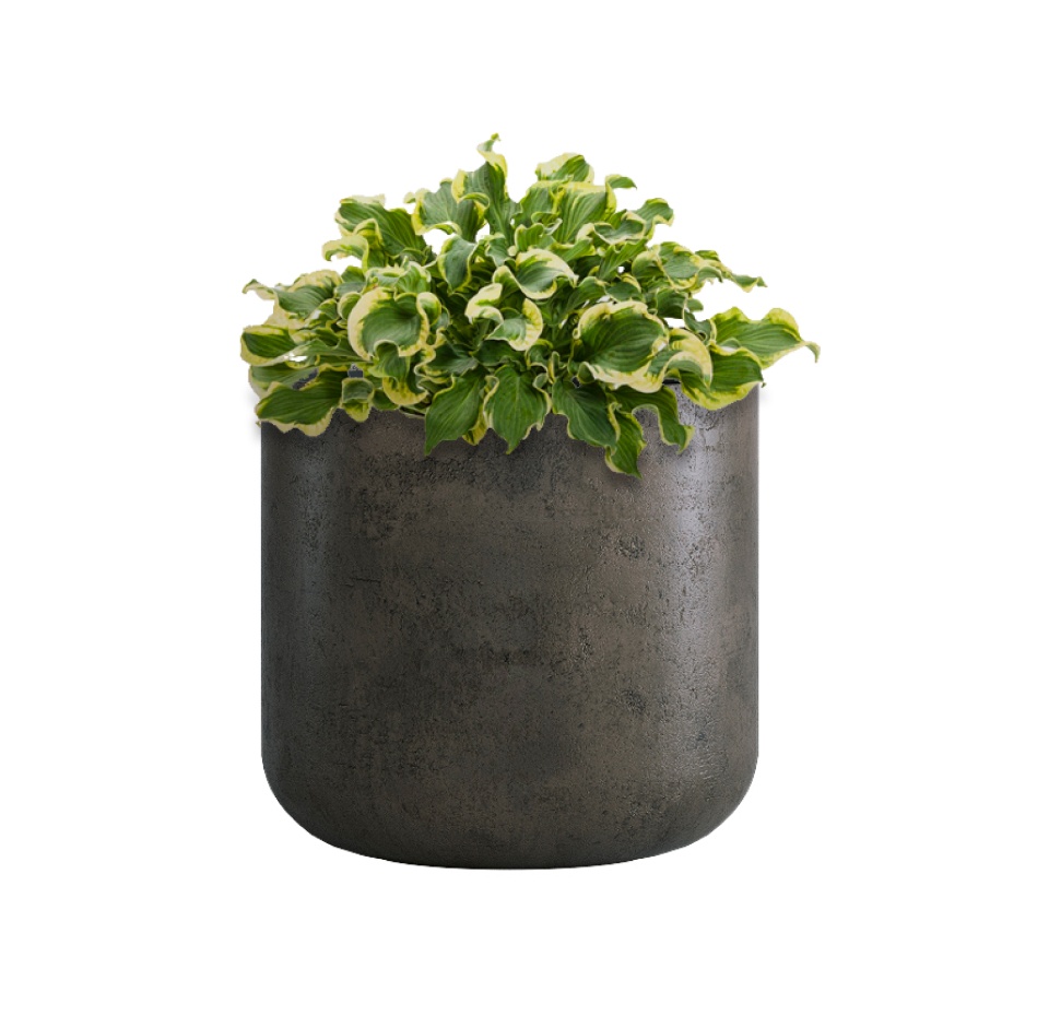 Кашпо CONCRETIKA TOPPER BREZENT GREY D40H40