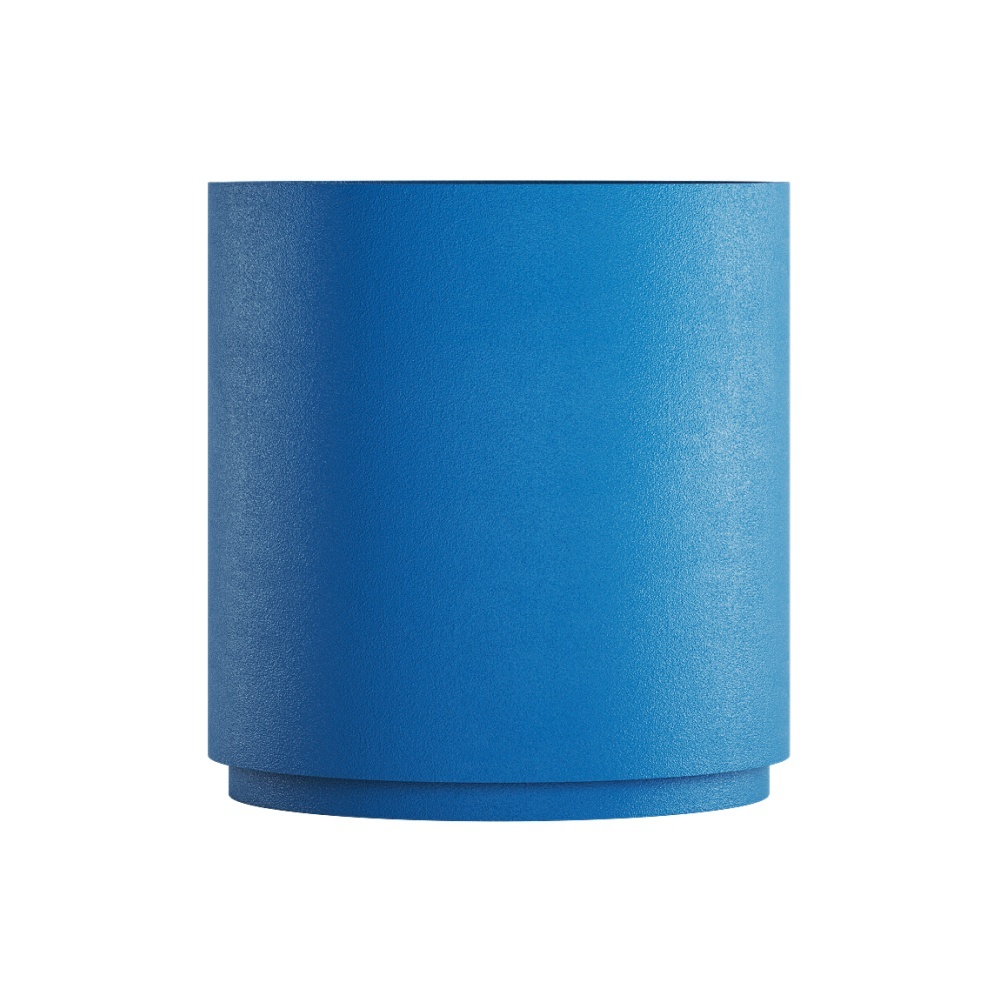Кашпо CONCRETIKA CYLINDER XL DARK BLUE D70H80