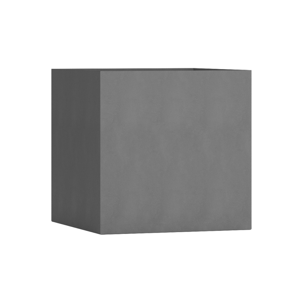 Кашпо CONCRETIKA CUBE LONDON GREY 100x100x100