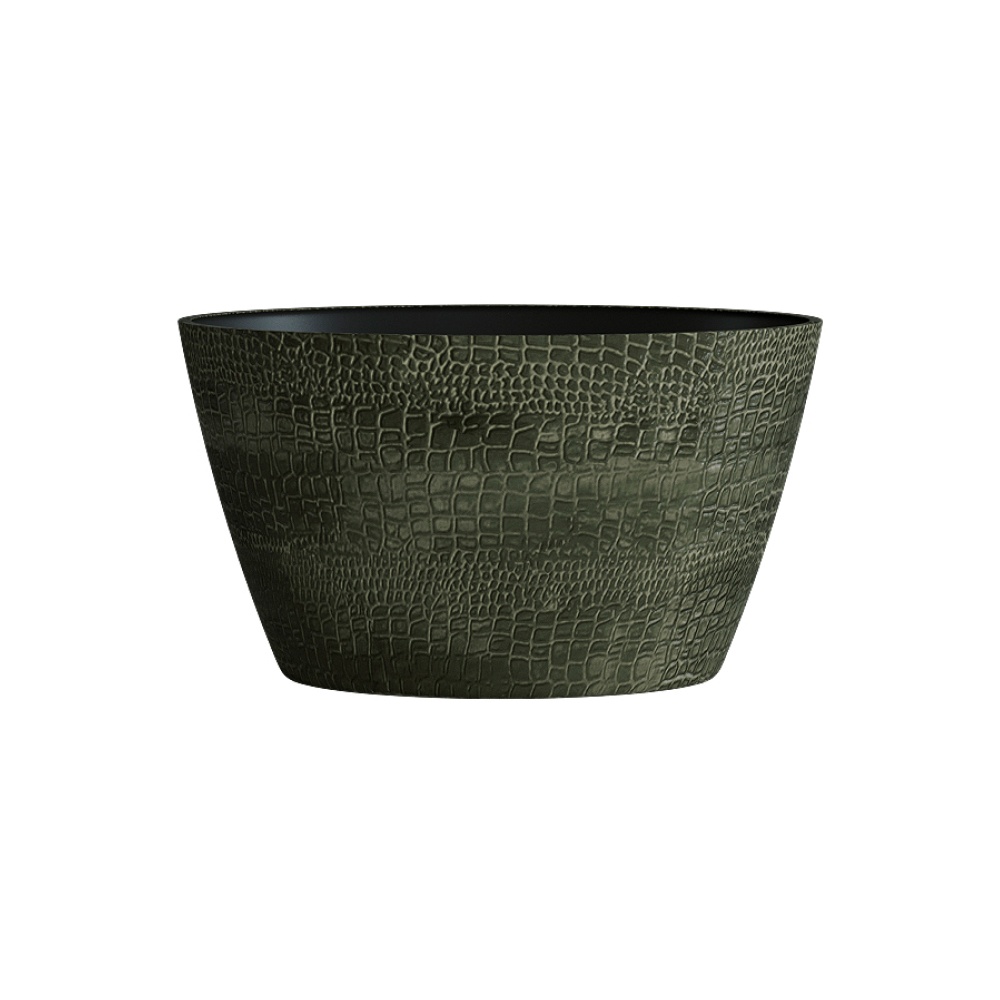 Кашпо CONCRETIKA BOWL CAYMAN GREEN D52H29