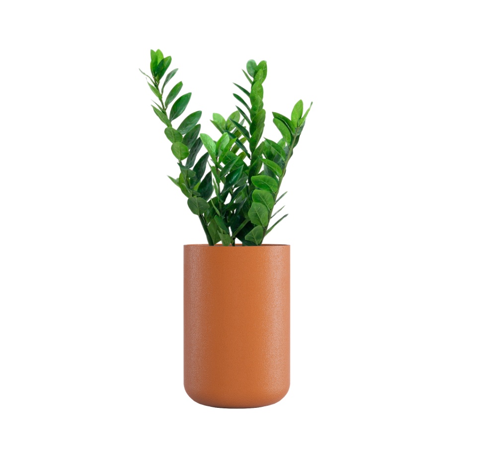 Кашпо CONCRETIKA TOPPER CARROT D40H60