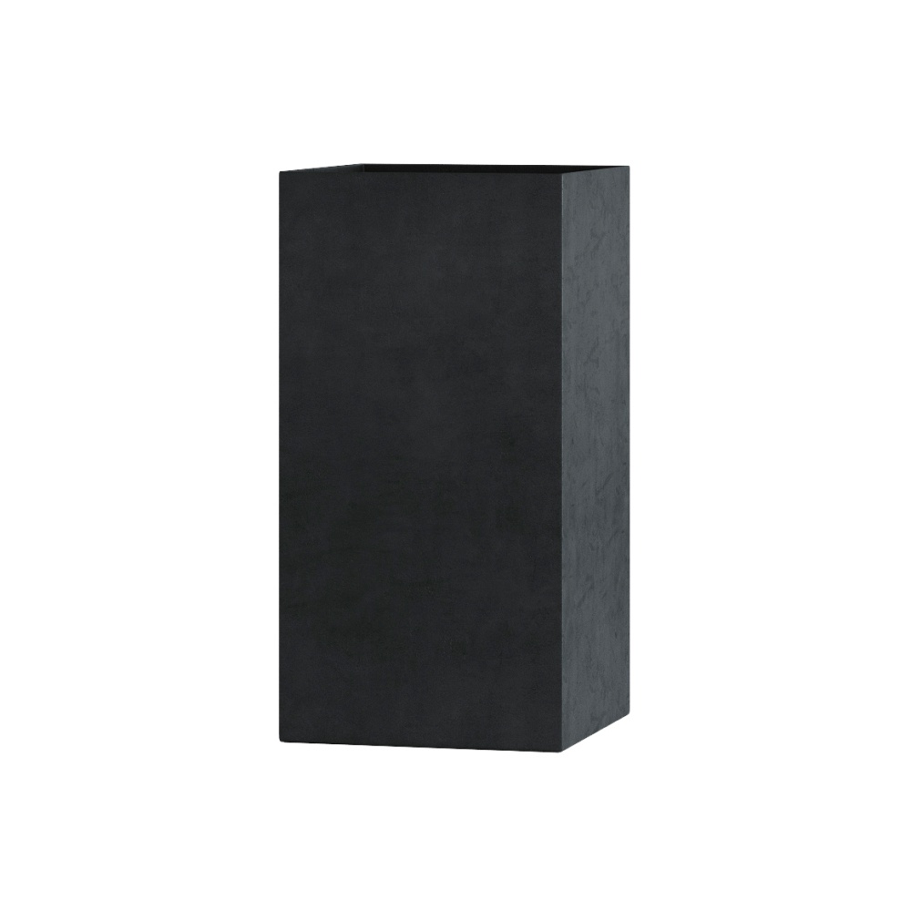 Кашпо CONCRETIKA COLONNA ANTHRACITE 40x40x80