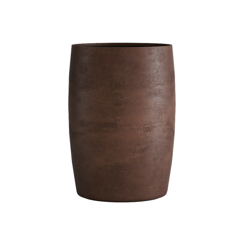 Кашпо CONCRETIKA CIGAR COFFEE D37H57