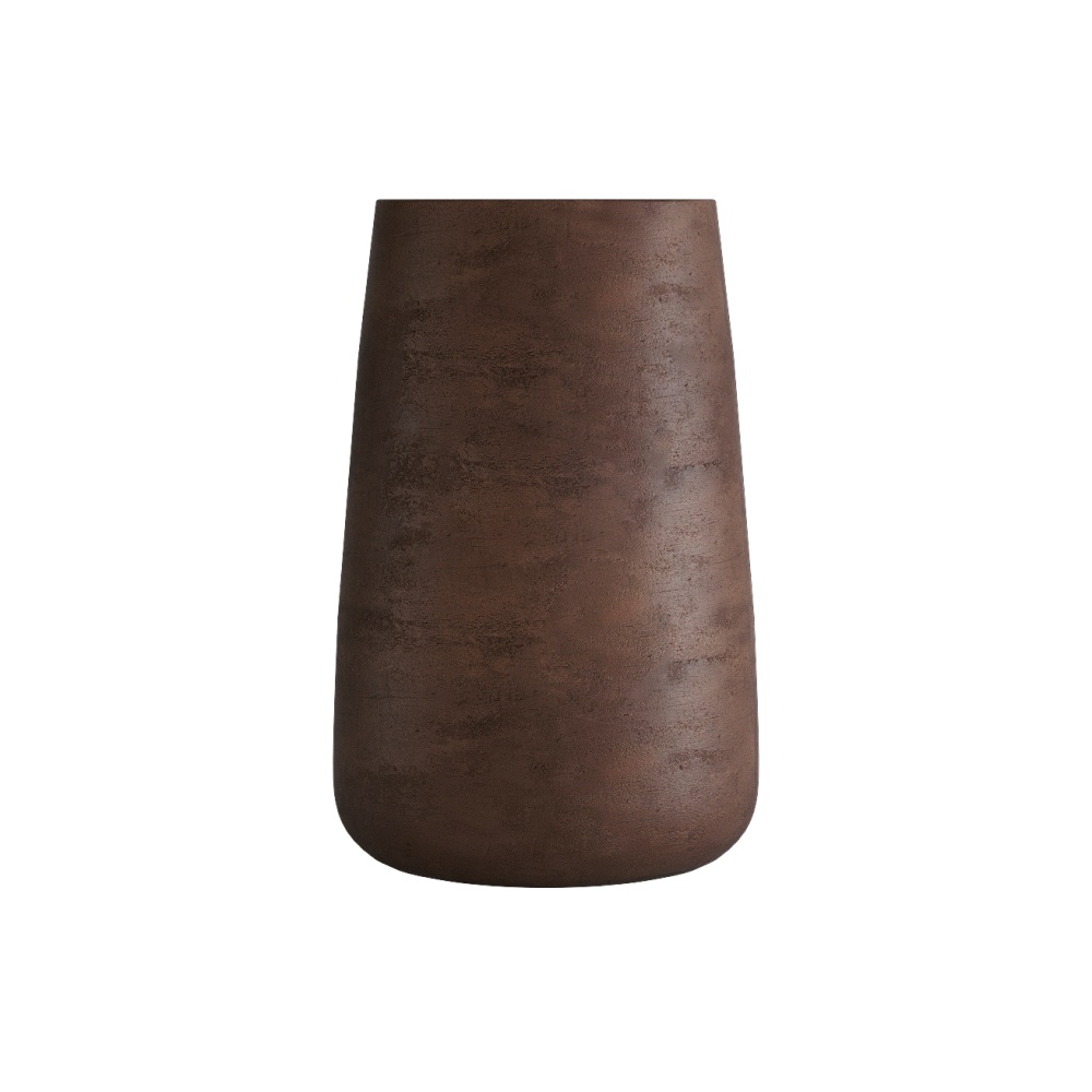 Кашпо CONCRETIKA CONE COFFEE D36H75