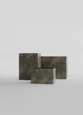 Кашпо CONCRETIKA DIVIDER BREZENT GREY 90x35x70