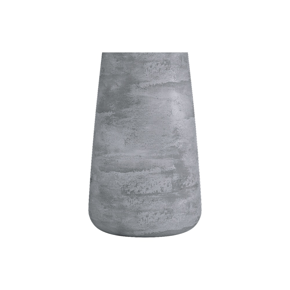 Кашпо CONCRETIKA CONE CONCRETE GREY LIGHT D36H75
