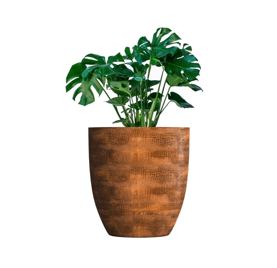Кашпо CONCRETIKA VASE 3 CAYMAN BROWN D75H82