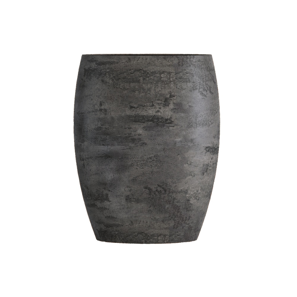 Кашпо CONCRETIKA OVAL CONCRETE GREY DARK D45H66