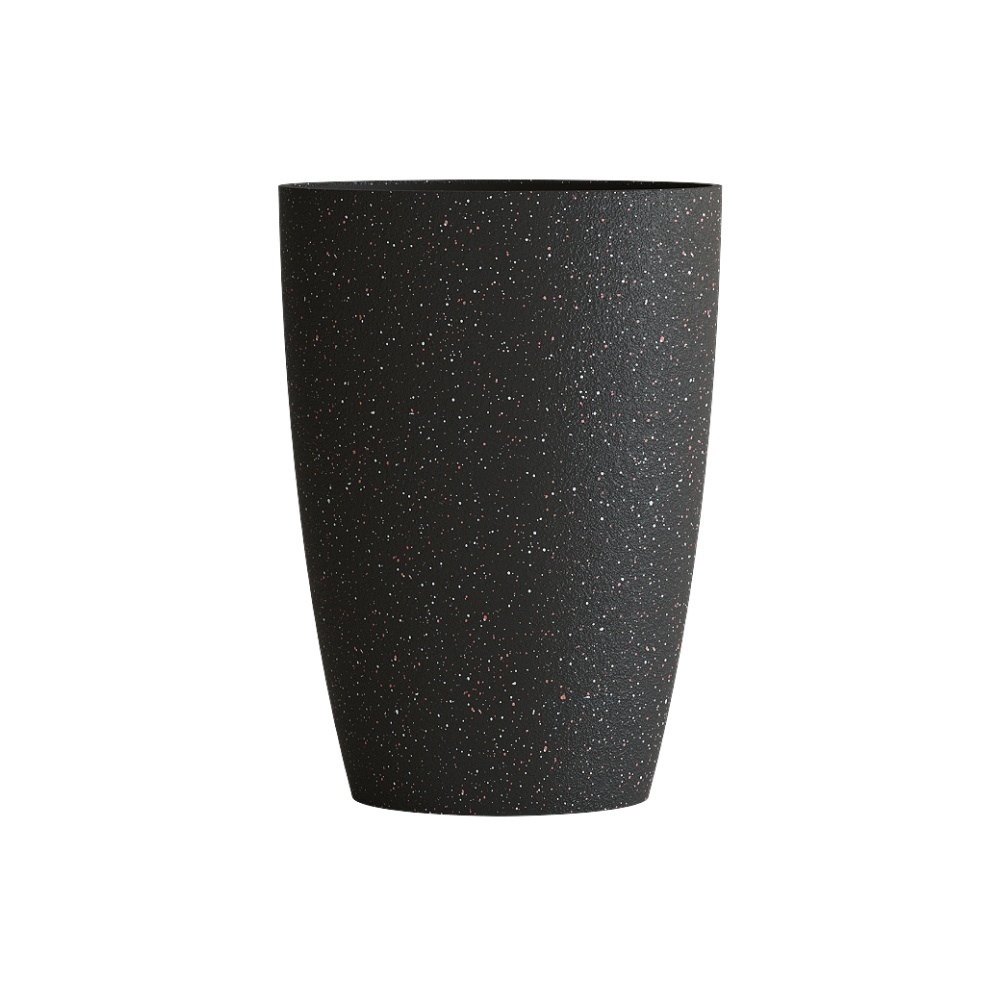 Кашпо CONCRETIKA CONUS EGG BLACK D48H60