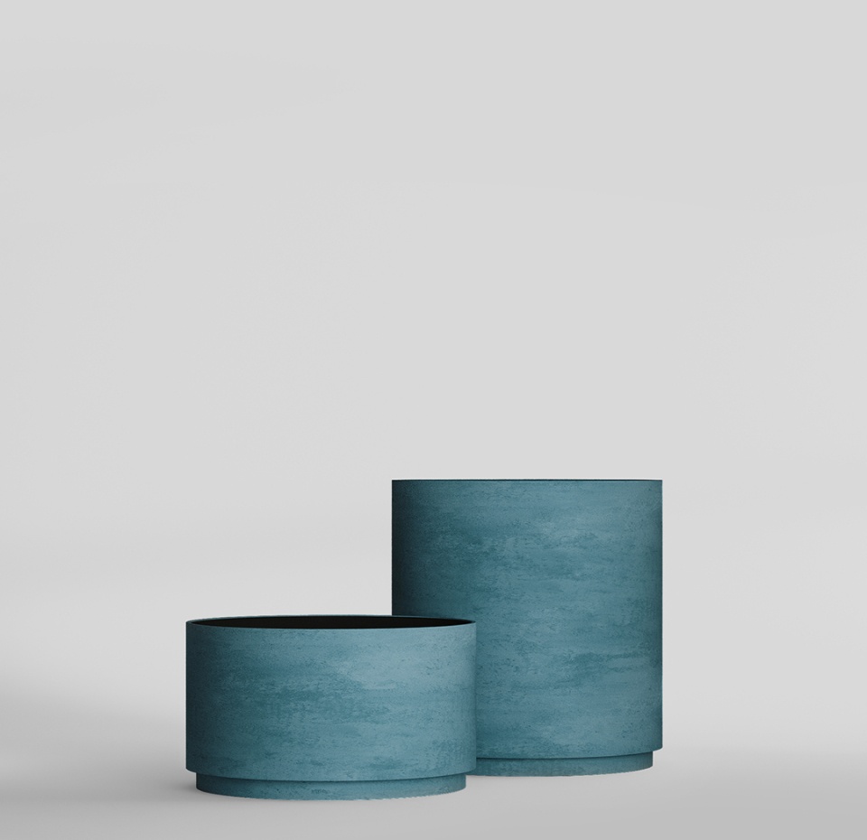 Кашпо CONCRETIKA CYLINDER XL MURENA D70H80