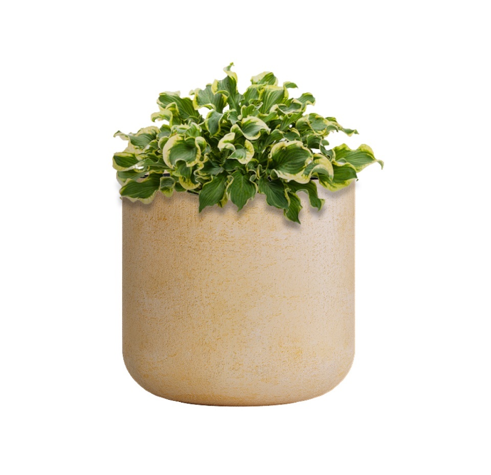 Кашпо CONCRETIKA TOPPER LEMON D40H40