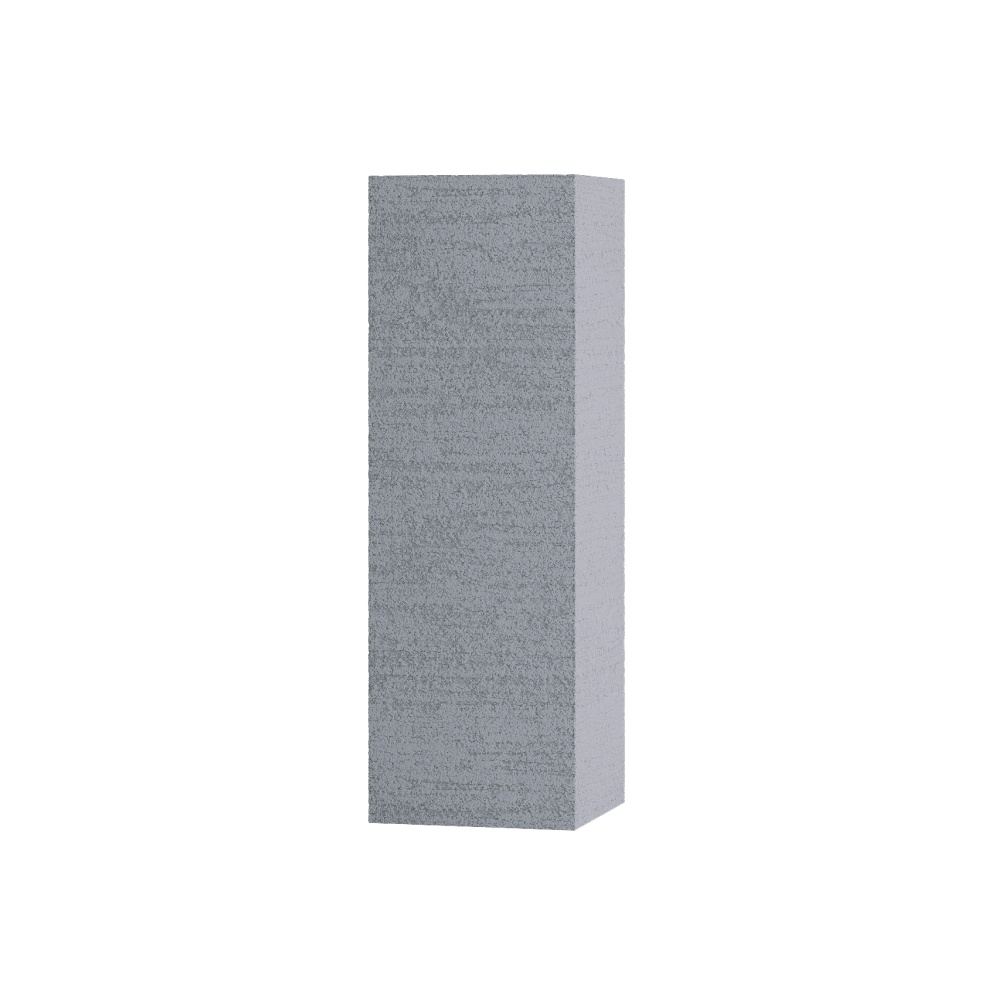 Кашпо CONCRETIKA COLONNA EROSIA WHITE 30x30x90