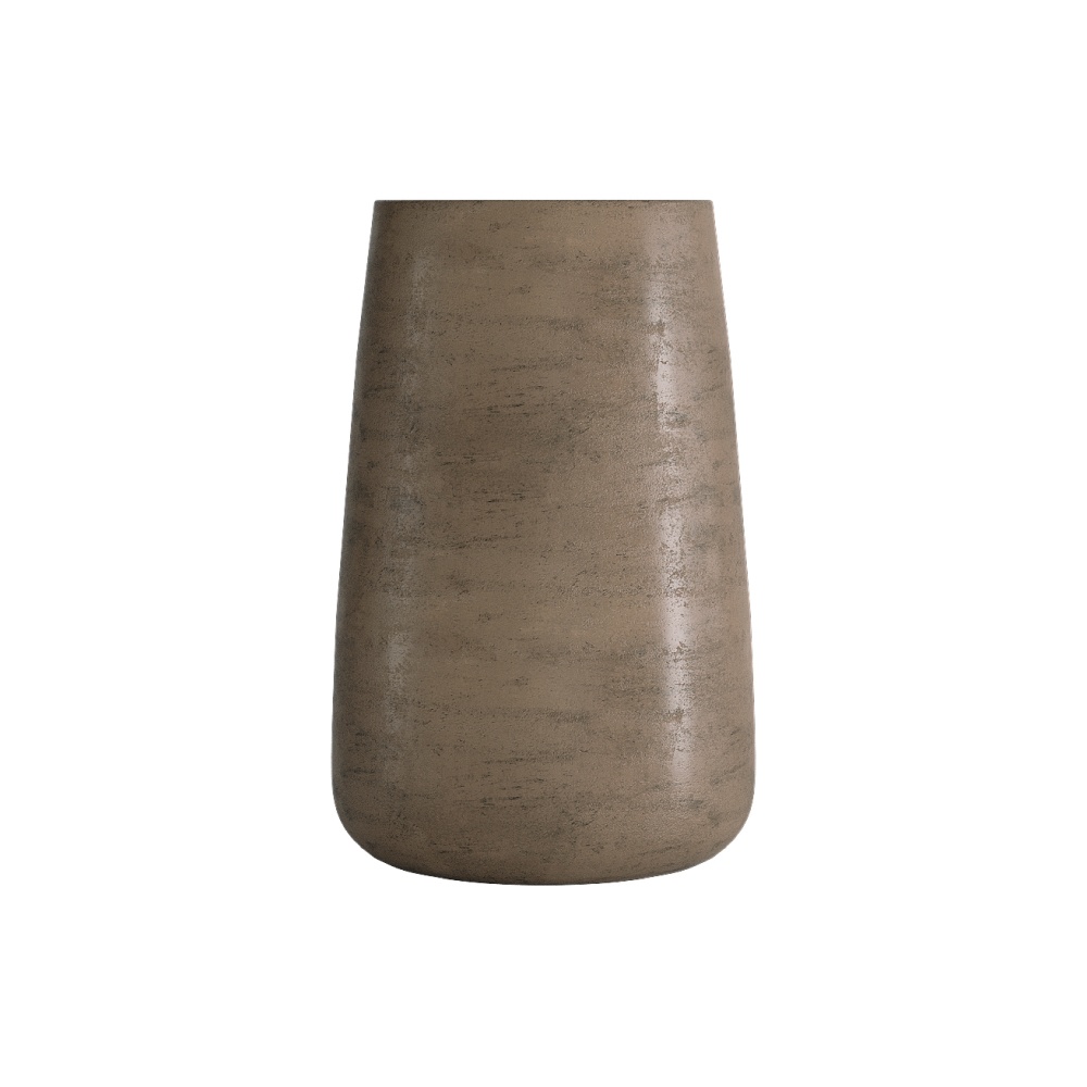 Кашпо CONCRETIKA CONE SMOKEY GREY D36H75