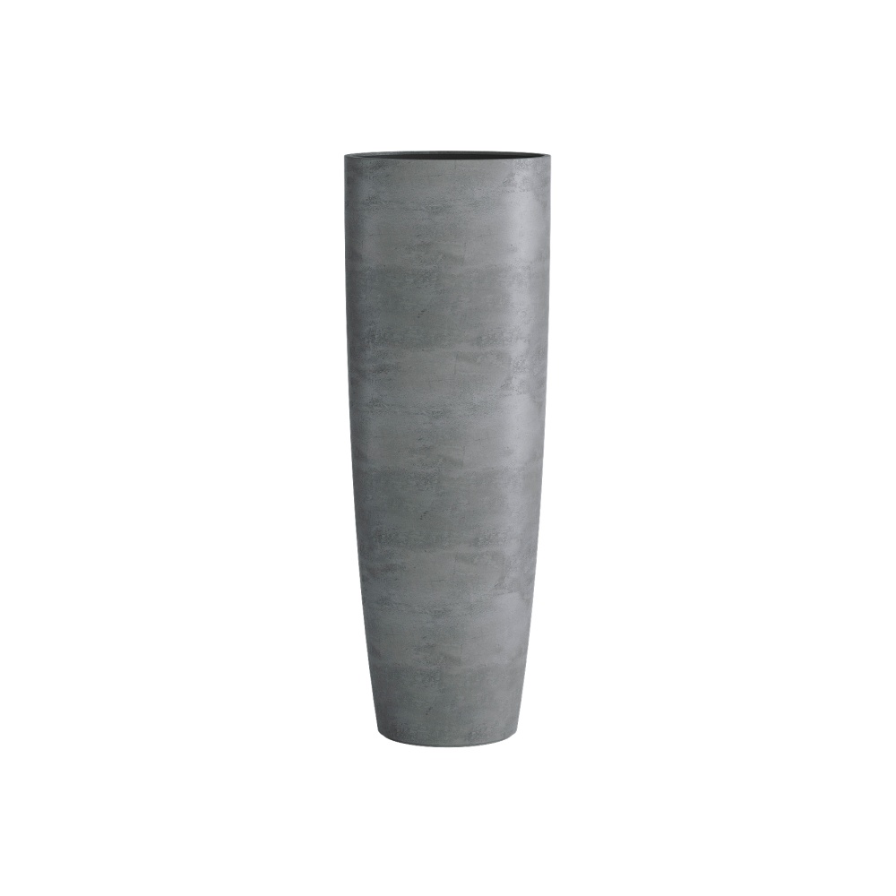 Кашпо CONCRETIKA CONUS SMOKEY BLUE D60H170