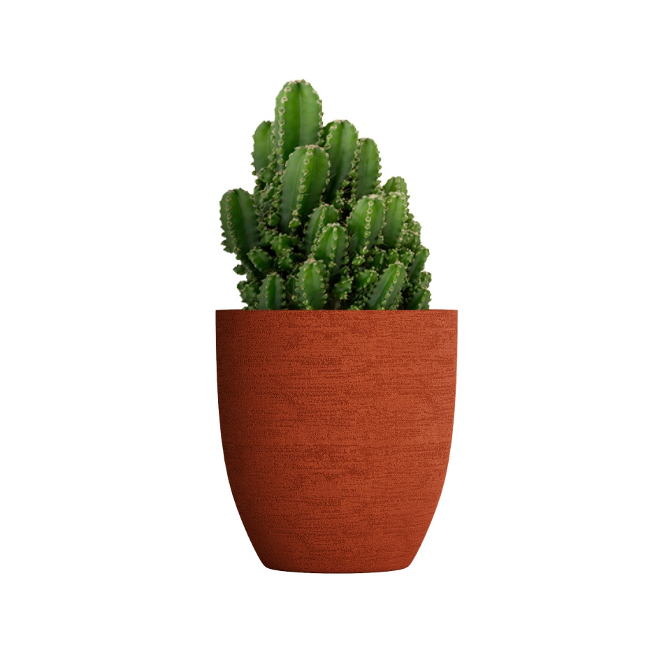 Кашпо CONCRETIKA VASE 3 EROSIA CORAL D50H55