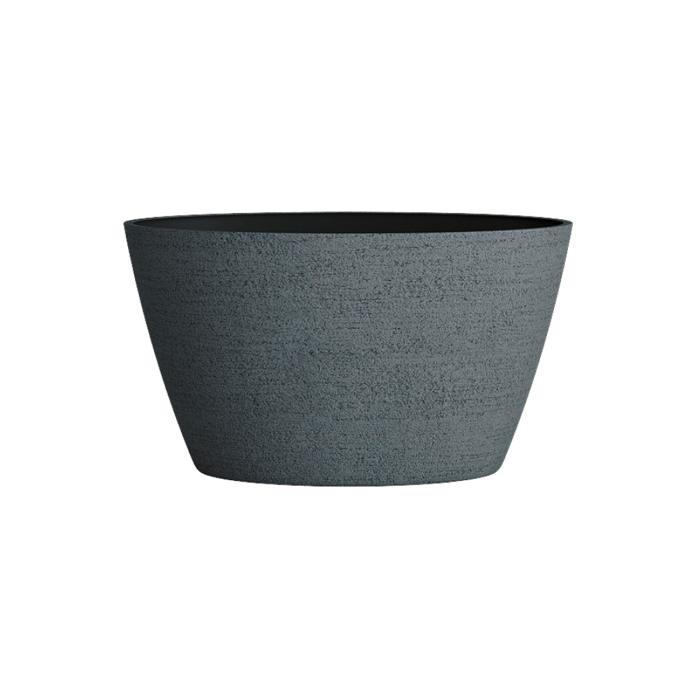 Кашпо CONCRETIKA BOWL EROSIA GREY D80H45