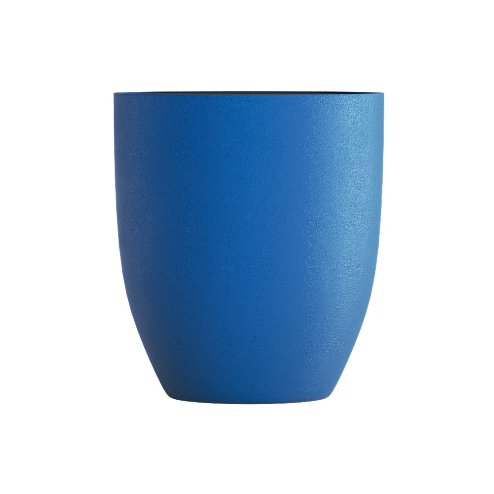 Кашпо CONCRETIKA VASE 3 DARK BLUE D40H45