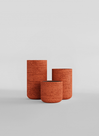 Кашпо CONCRETIKA TOPPER EROSIA CORAL D40H40