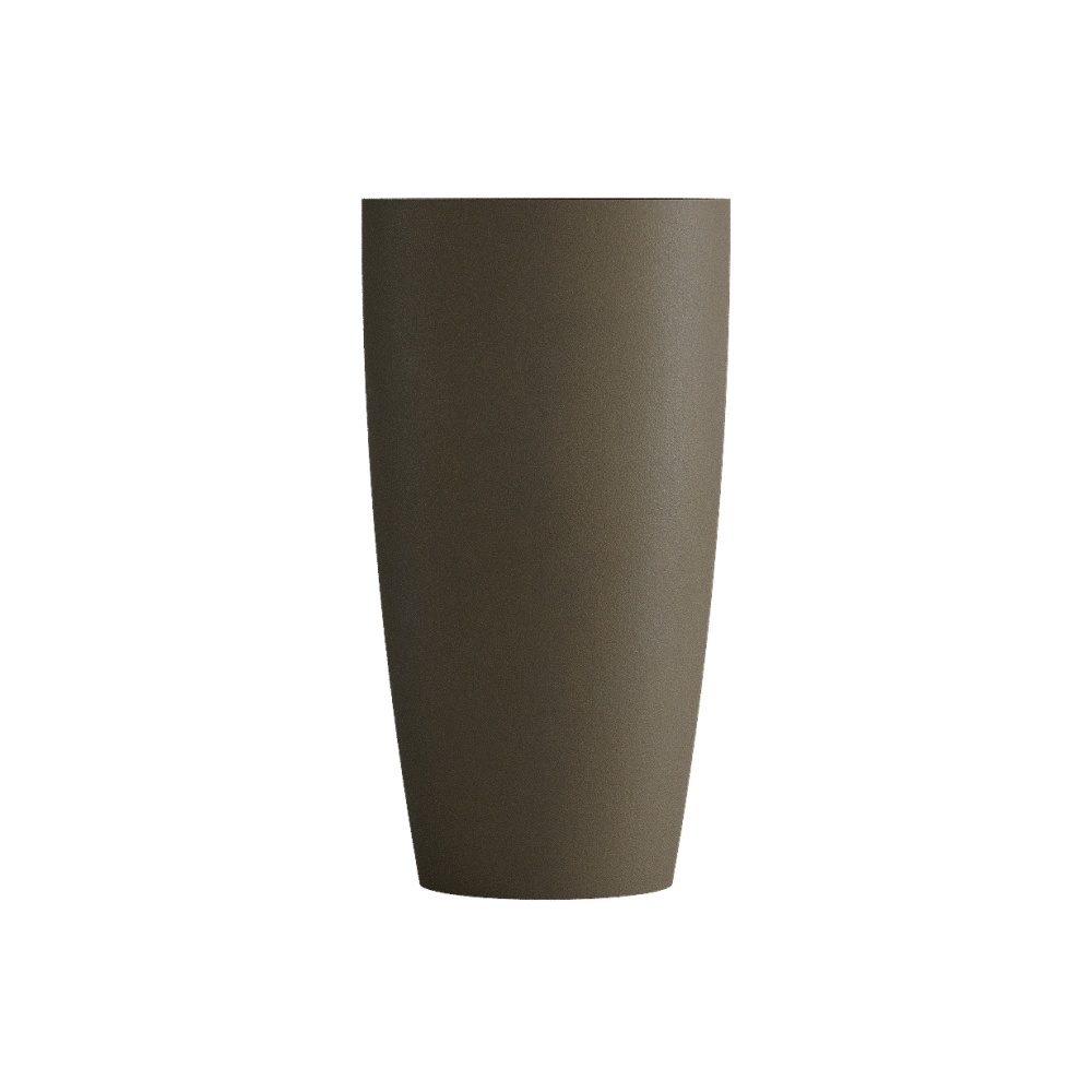 Кашпо CONCRETIKA CONUS OLIVE D40H80