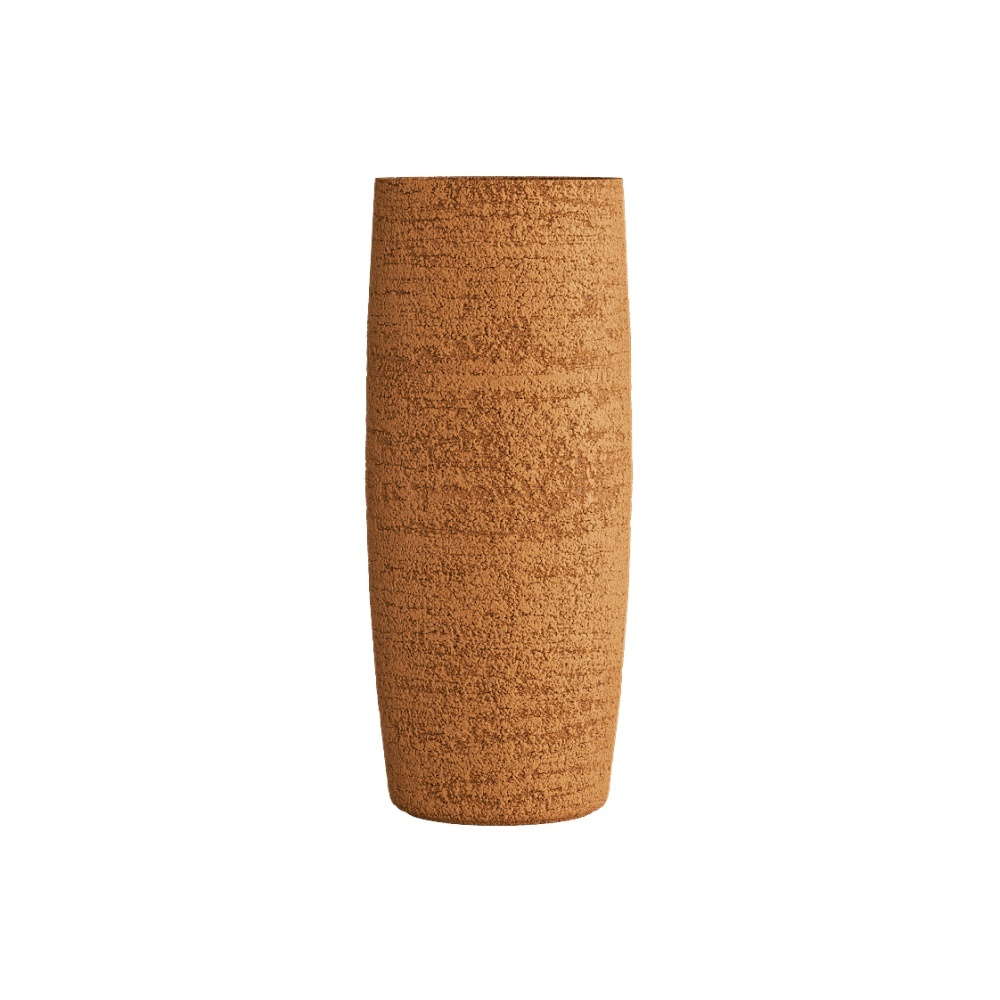Кашпо CONCRETIKA CIGAR EROSIA OCHRE D27H70