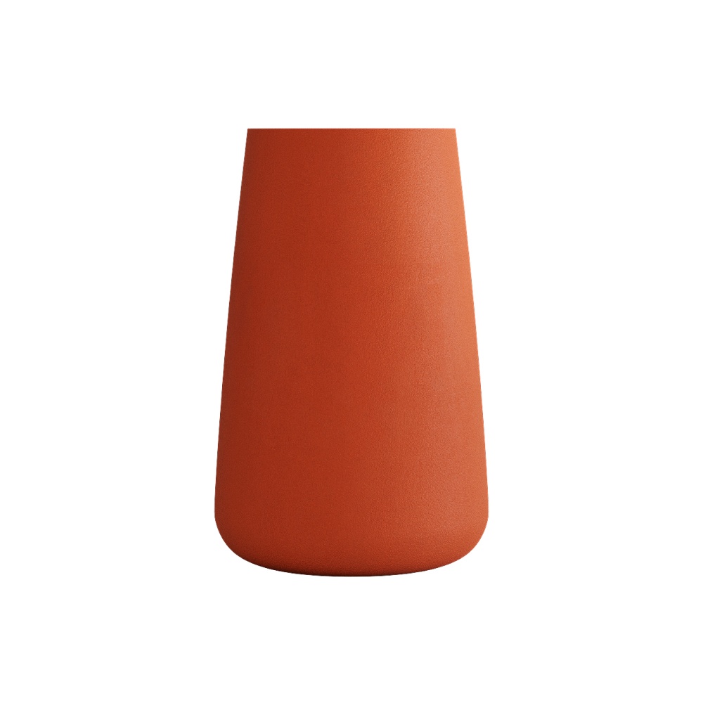 Кашпо CONCRETIKA CONE TERRACOTTA D36H75