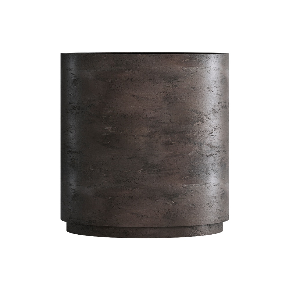 Кашпо CONCRETIKA CYLINDER XL TAUPE CONCRETE D100H105