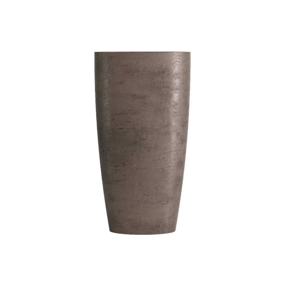 Кашпо CONCRETIKA CONUS SMOKEY GREY D40H80