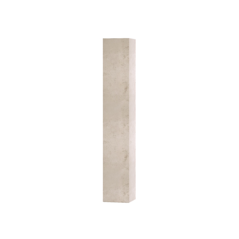 Кашпо CONCRETIKA COLONNA CONCRETE WHITE 20x20x120