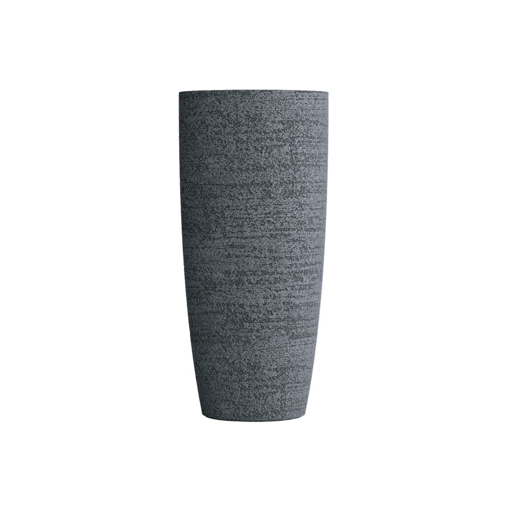 Кашпо CONCRETIKA CONUS EROSIA GREY D60H130