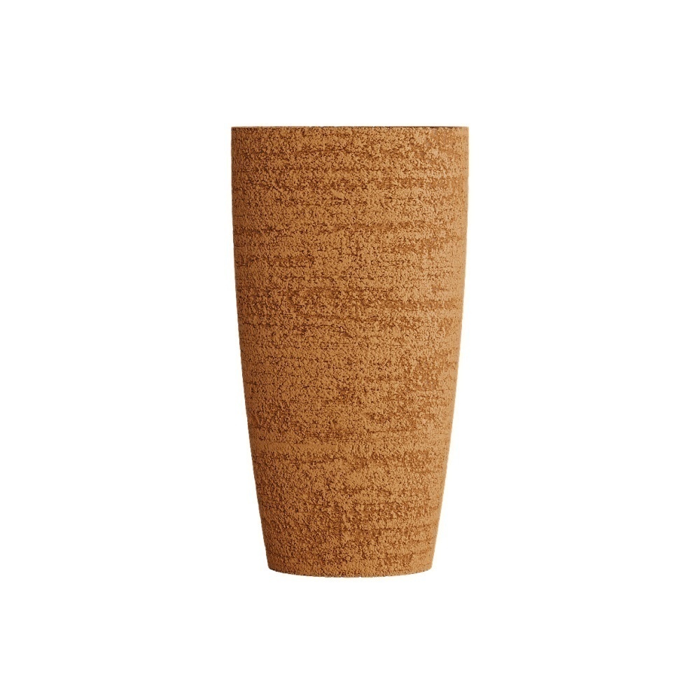 Кашпо CONCRETIKA CONUS EROSIA OCHRE D39H60
