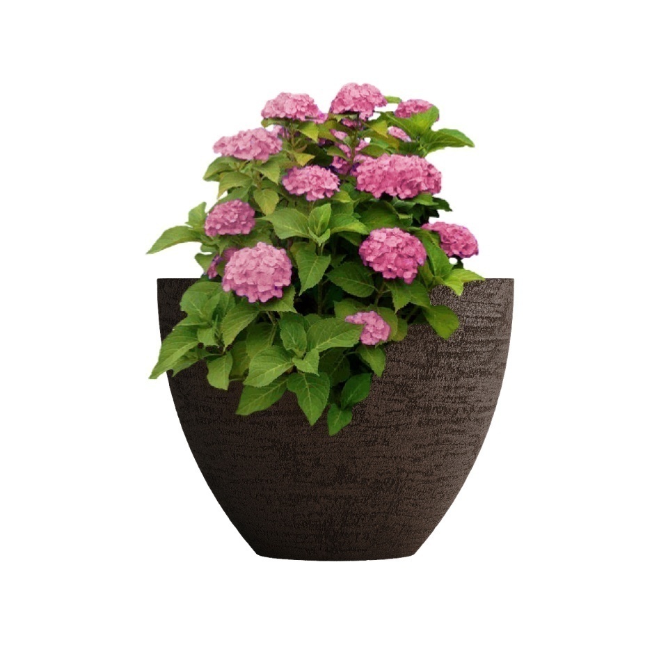 Кашпо CONCRETIKA UPON EROSIA BROWN D55H45