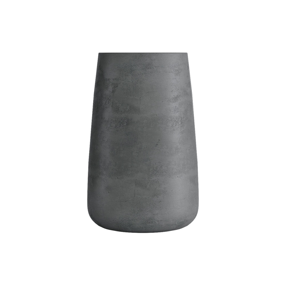 Кашпо CONCRETIKA CONE SMOKEY BLUE D36H75