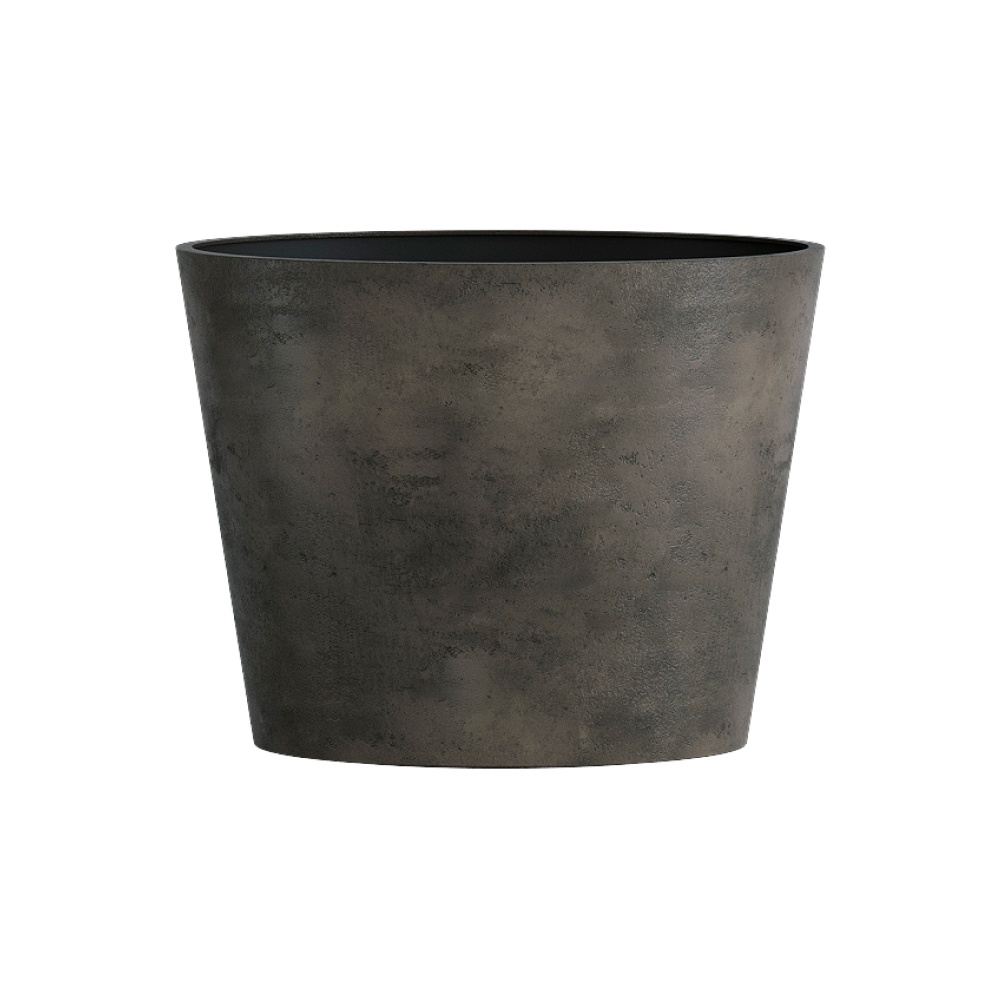 Кашпо CONCRETIKA CRATER BREZENT GREY D50H40