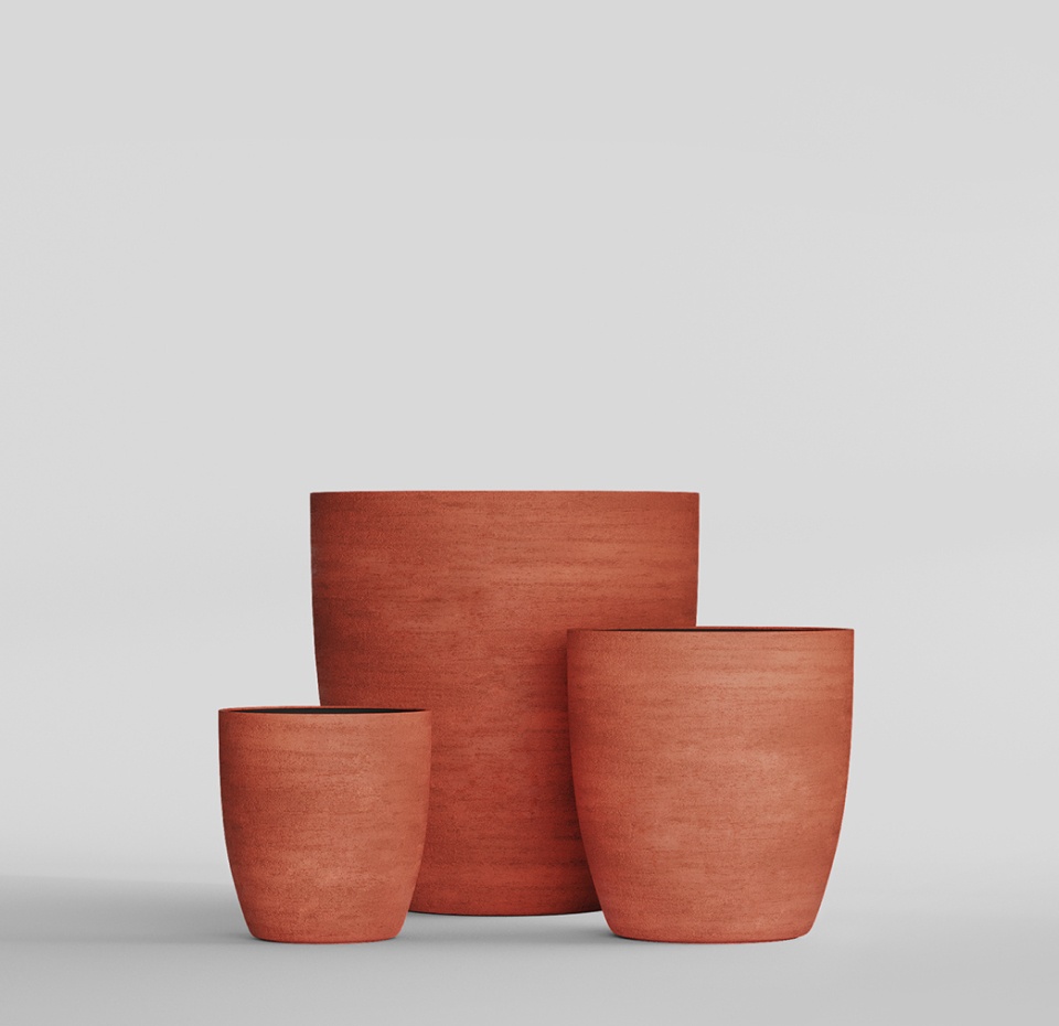 Кашпо CONCRETIKA VASE 3 CANDY D50H55
