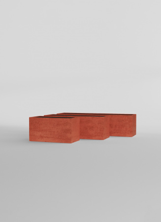 Кашпо CONCRETIKA BALCONY CANDY 80x20x15