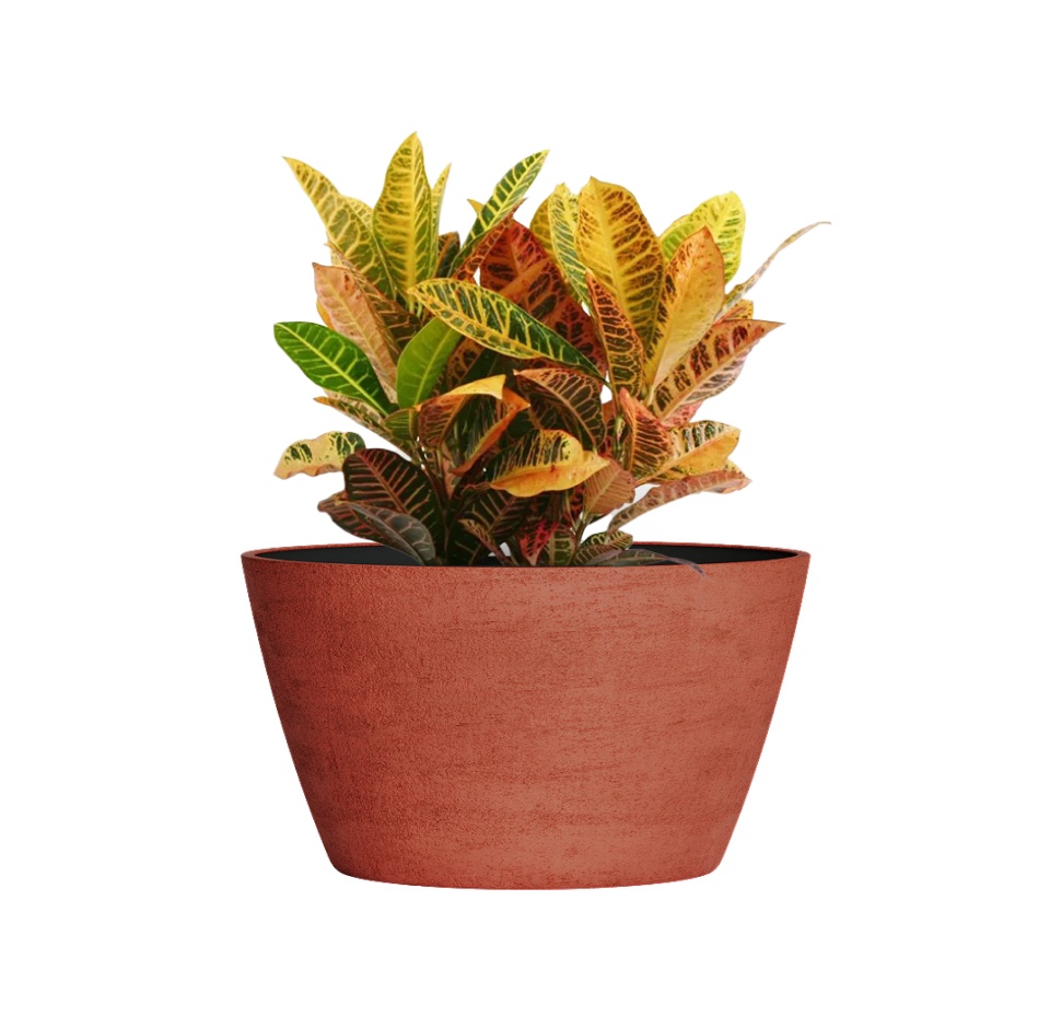 Кашпо CONCRETIKA BOWL CANDY D80H45