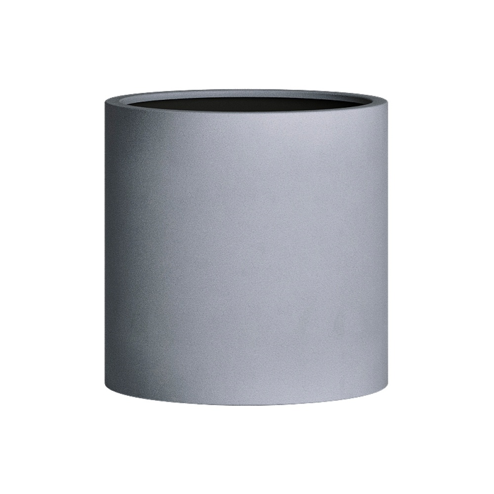 Кашпо CONCRETIKA TUBE S ARCTIC BLUE D40H40
