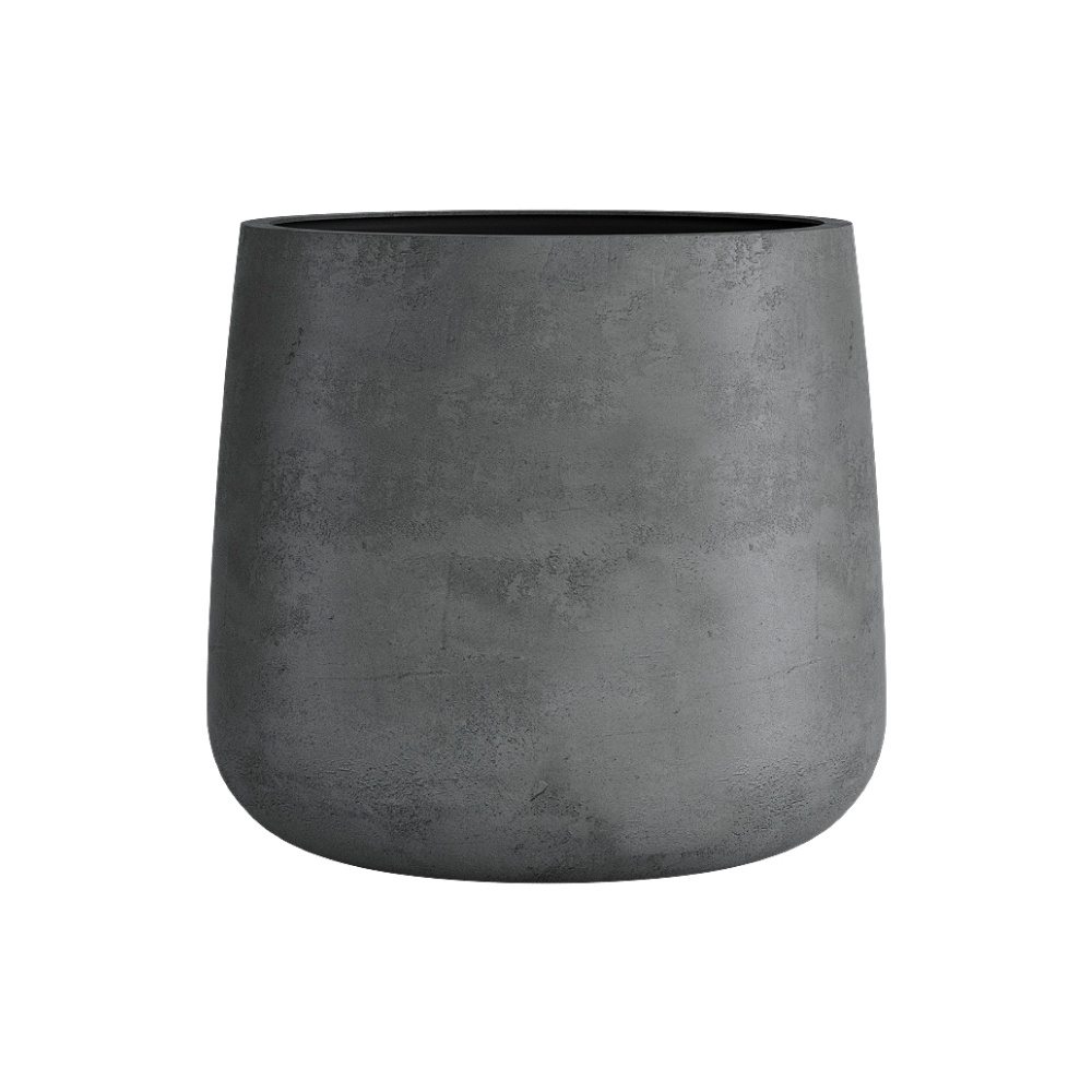 Кашпо CONCRETIKA CONE SMOKEY BLUE D38H41
