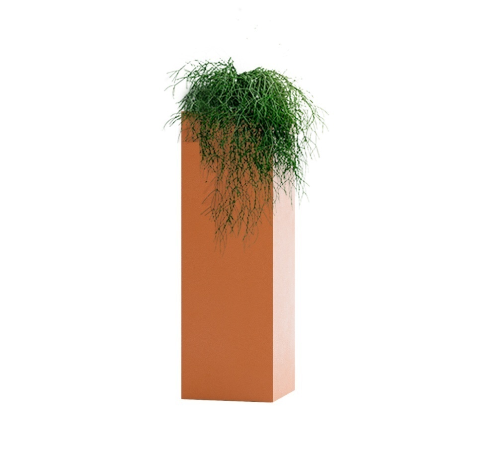 Кашпо CONCRETIKA COLONNA CARROT 30x30x90
