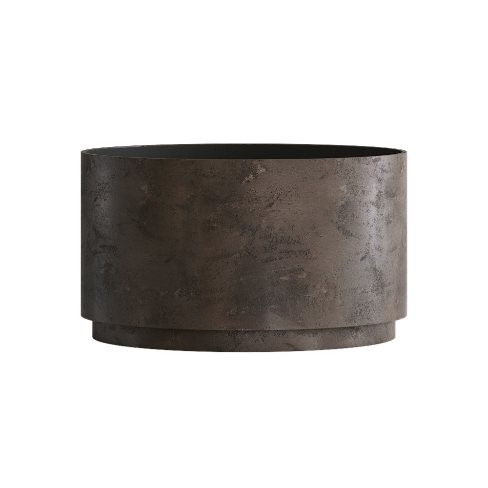 Кашпо CONCRETIKA CYLINDER XL TAUPE CONCRETE D70H45