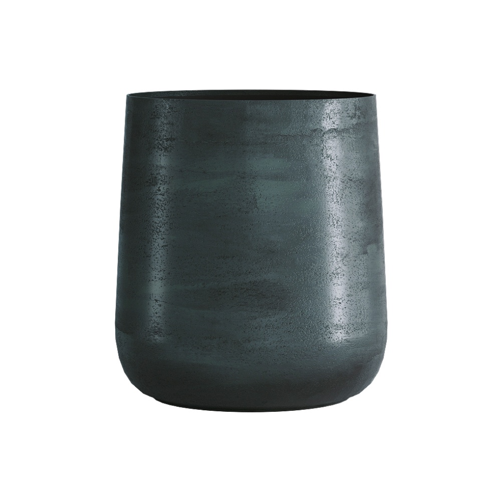 Кашпо CONCRETIKA CONE OCEAN GREEN D50H54