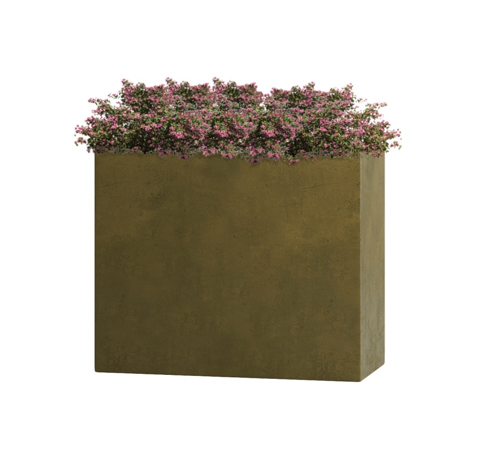 Кашпо CONCRETIKA DIVIDER AVOCADO 60x30x50