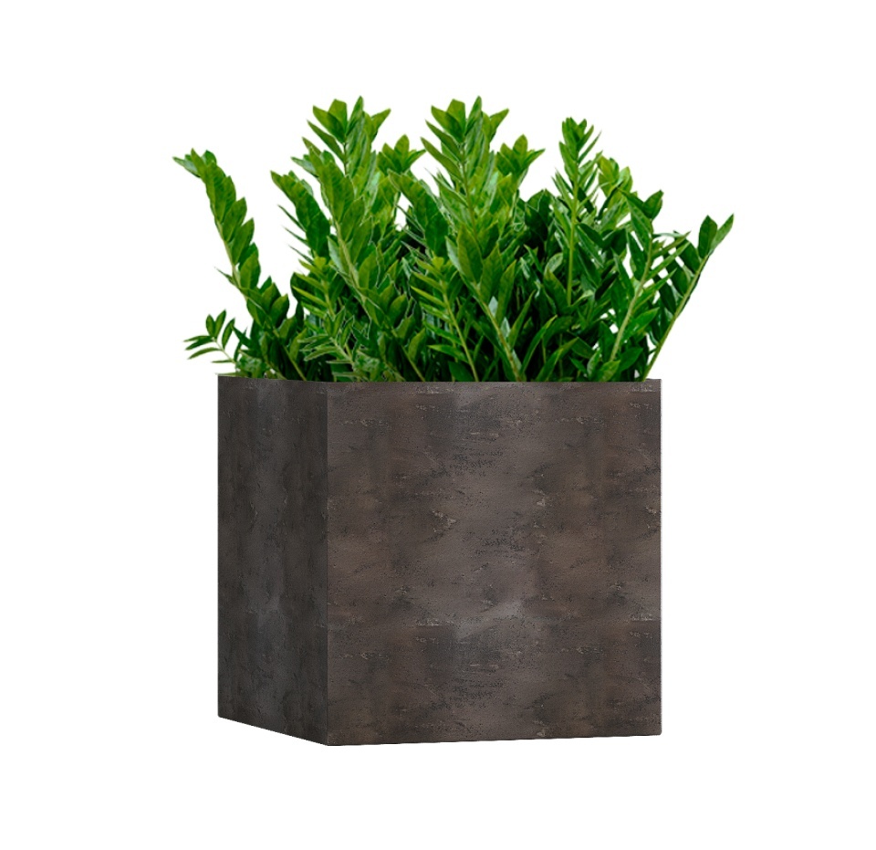 Кашпо CONCRETIKA CUBE TAUPE CONCRETE 60x60x60