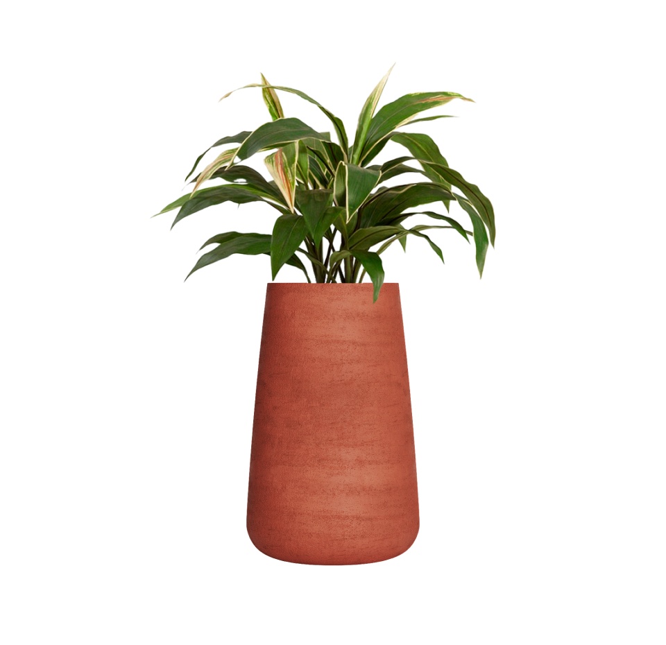 Кашпо CONCRETIKA CONE CANDY D36H75