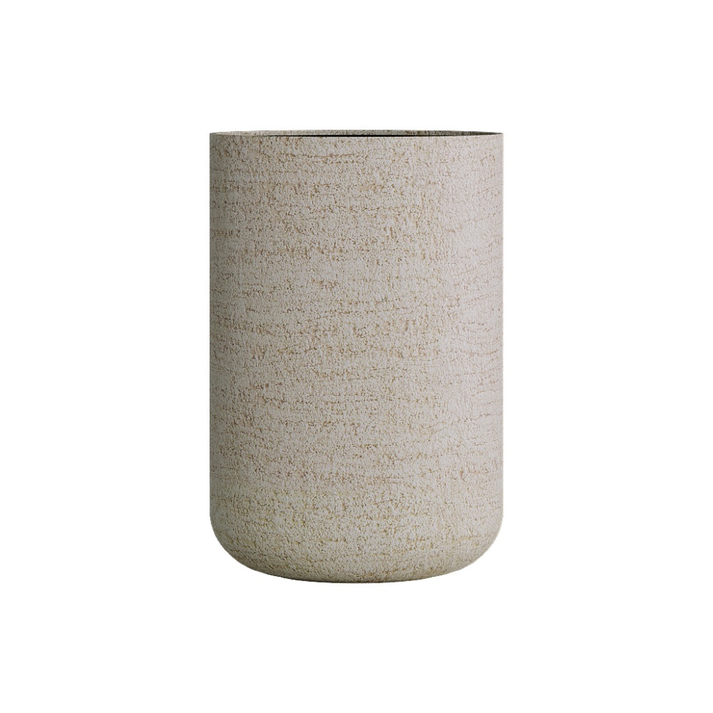 Кашпо CONCRETIKA TOPPER EROSIA YELLOW D40H60