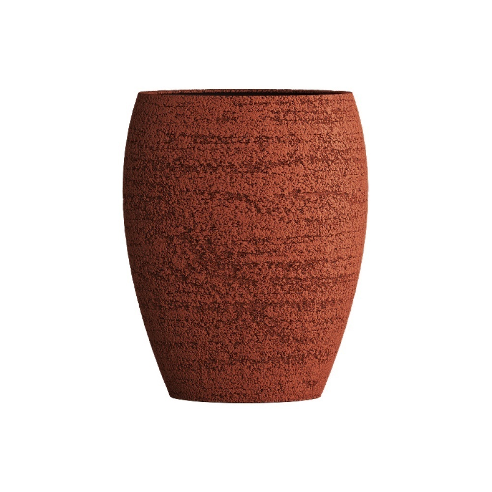 Кашпо CONCRETIKA OVAL EROSIA CORAL D30H41