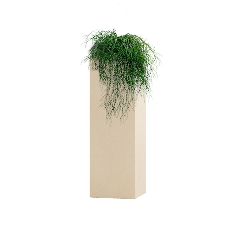 Кашпо CONCRETIKA COLONNA SAHARA 30x30x90