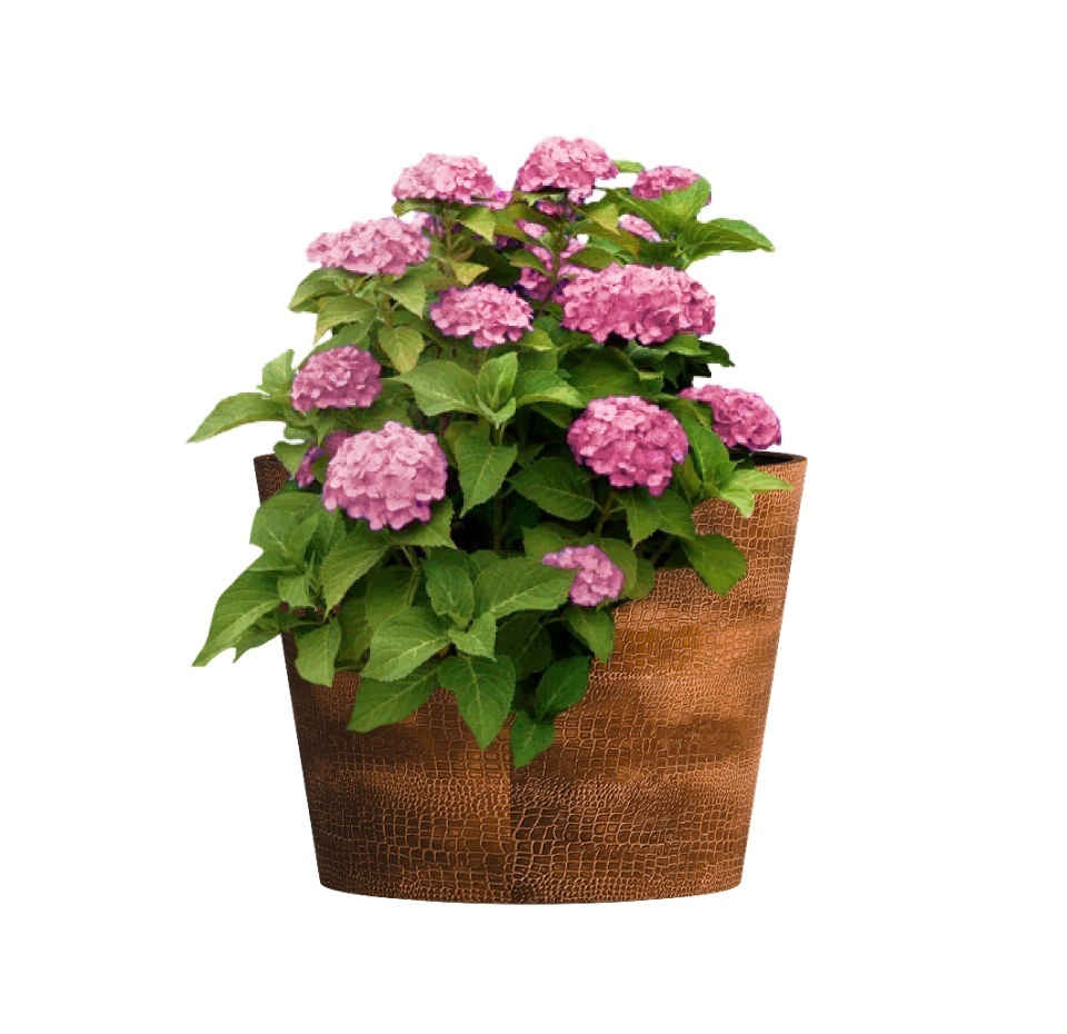 Кашпо CONCRETIKA CRATER CAYMAN BROWN D50H40