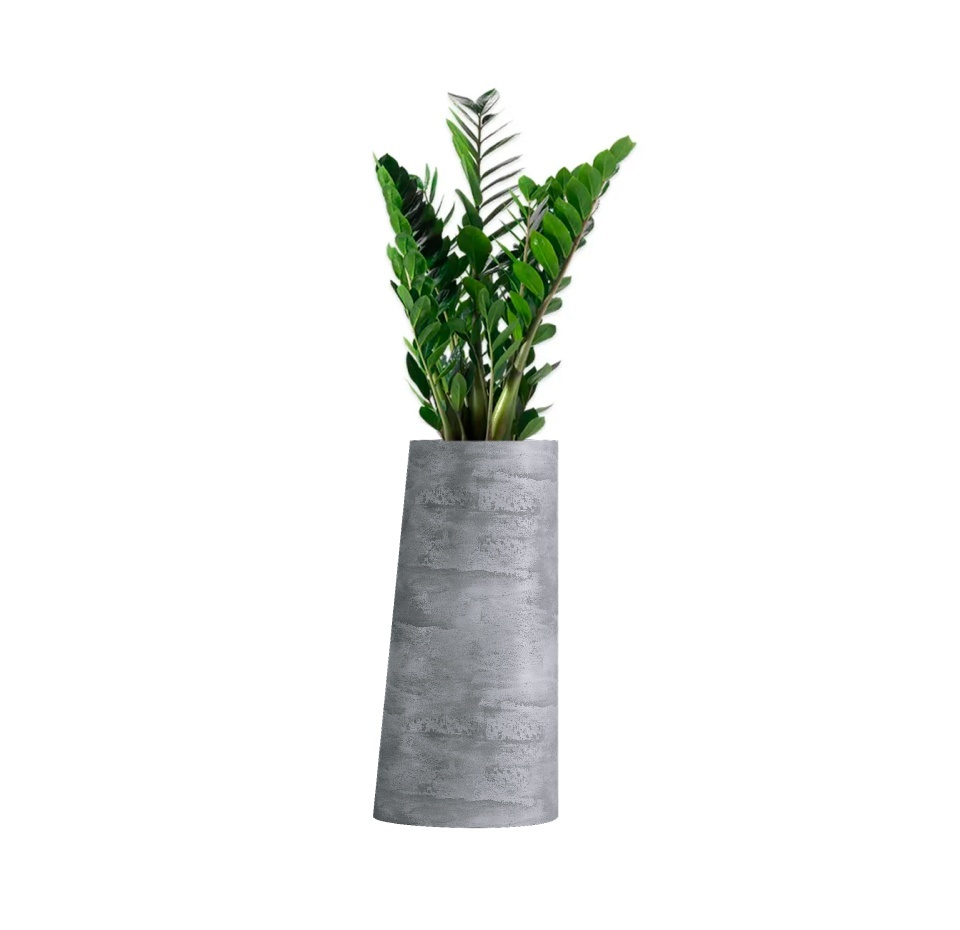 Кашпо CONCRETIKA DUET CONCRETE GREY LIGHT D41H104